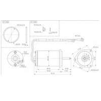 Moteur de Trim pour Yamaha 40CV 2T