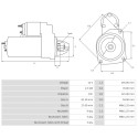 Démarreur Renault MASCOTT 110 2.8-1